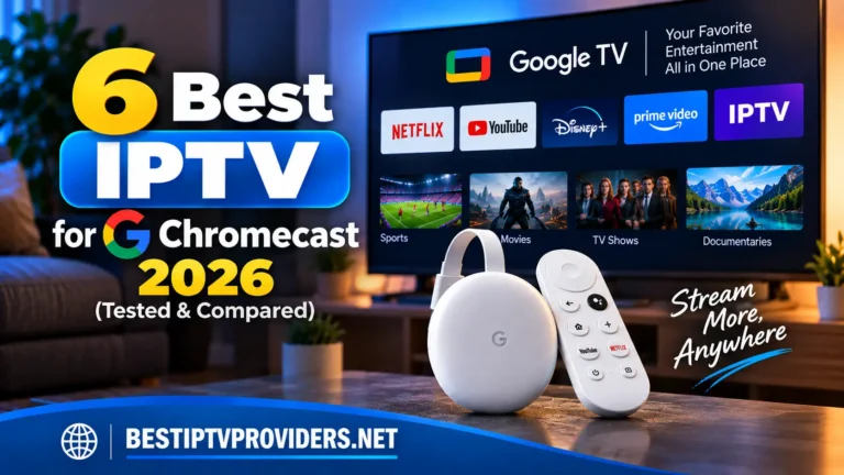 6 Best IPTV for Chromecast