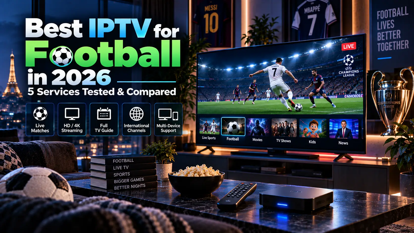 Best IPTV for Football