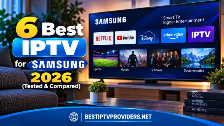 Best IPTV for Samsung