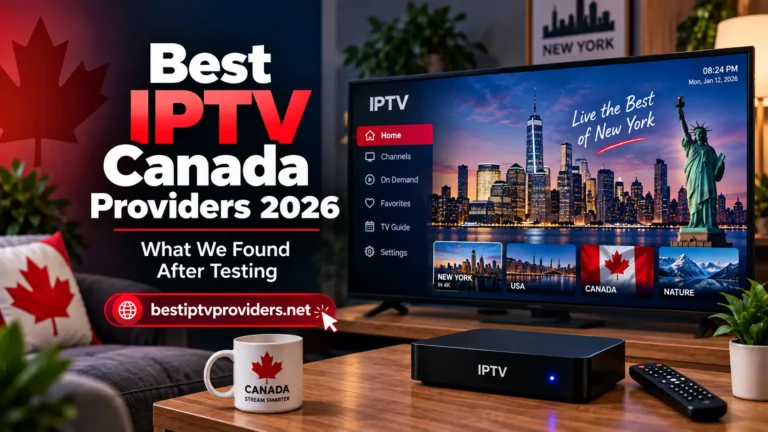 Best IPTV Canada Providers